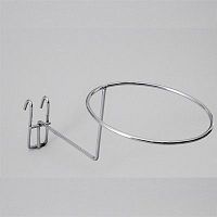 Крючок под шапку для решетки хромированный 8613