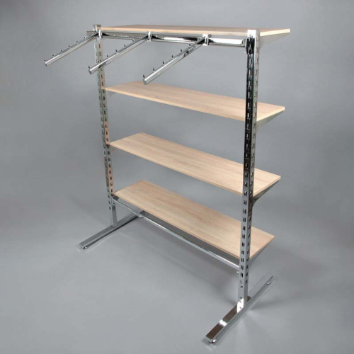 Стойка сборная с полками и кронштейнами STBS8