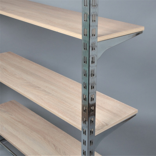 Вешало стойка напольная с полками для магазина STBS7 фото 3