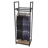 Стеллаж для магазина с полкой цвета дуб сонома A1760-03(ч/дс)