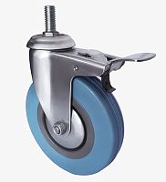 Колесная опора промышленная SCtgb93-10(сер)