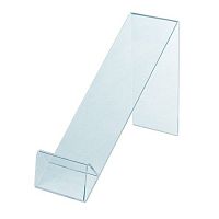 Подставка пластиковая для обуви с ценником, 80х180мм OL-568.1