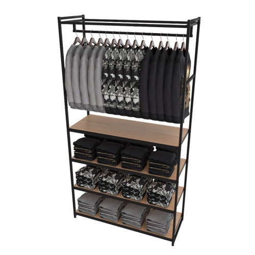 Стеллаж для магазина с полкой цвета дуб сонома A22120-19(ч/дс) Стеллаж для магазина с полкой цвета дуб сонома A22120-19(ч/дс)