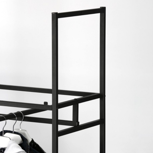 Стеллаж для магазина с белой полкой A22120-06(ч/б) фото 5 Стеллаж для магазина с белой полкой A22120-06(ч/б) фото 5