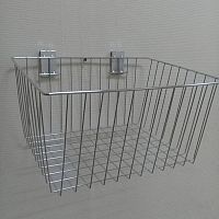 Корзина на решётку, накопитель 400х300х200 FG198P20