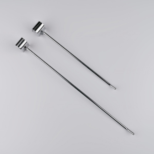 Крючок на овальную трубу L=200мм, хром, диаметр прутка5мм U5004 фото 3 Крючок на овальную трубу L=200мм, хром, диаметр прутка5мм U5004 фото 3