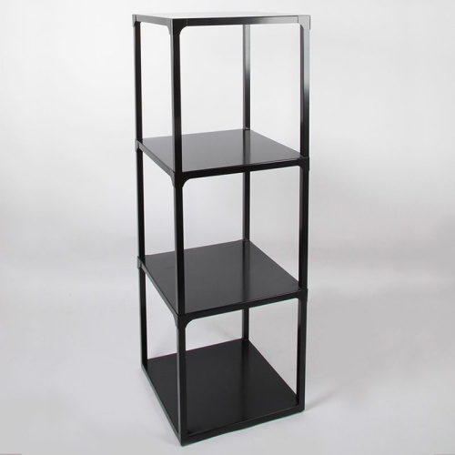 Стеллаж для магазина одежды, 1500х500, металлический, черный СТС-1-Л Стеллаж для магазина одежды, 1500х500, металлический, черный СТС-1-Л