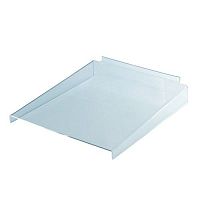 Полка из оргстекла для зимней обуви, с упором OL-514P