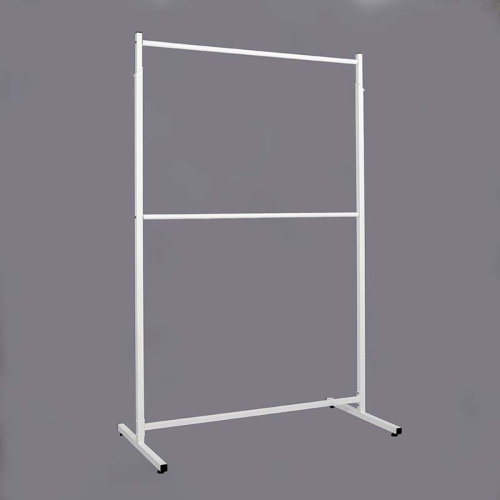 Вешало (стойка) напольное двухъярусное, белое М-ТВ-125(бел/бел)