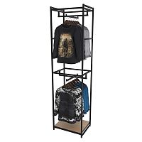 Стеллаж для магазина с полкой цвета дуб сонома A2260-03(ч/дс)