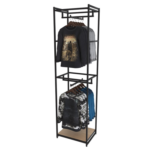 Стеллаж для магазина с полкой цвета дуб сонома A2260-03(ч/дс)