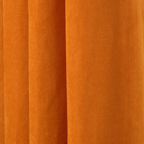 Штора для примерочной с люверсами Н-1К-оранж фото 4