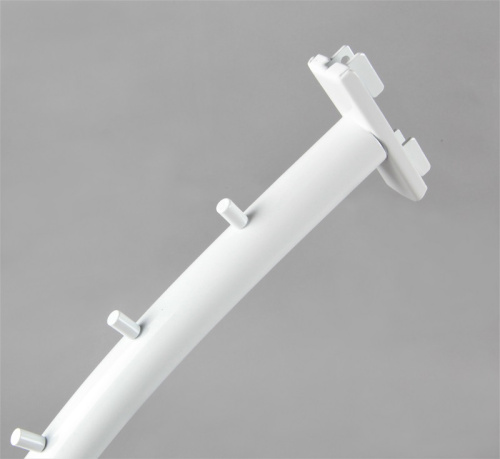 Кронштейн для перфорации "Банан" Q304(бел) фото 2 Кронштейн для перфорации "Банан" Q304(бел) фото 2