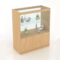 Прилавок остекленный 1000x850x400 мм ПР-4