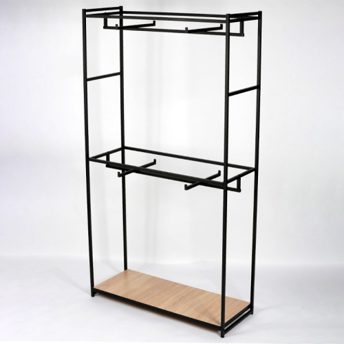 Стеллаж для магазина с полкой цвета дуб сонома A22120-03(ч/дс) фото 2 Стеллаж для магазина с полкой цвета дуб сонома A22120-03(ч/дс) фото 2