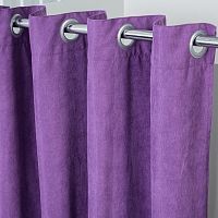 Штора для примерочной с люверсами Н-1К-фиол