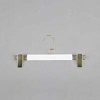 Вешалка с зажимами для детской одежды WS 006/1-32(бел/зол)