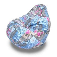 Кресло - мешок Груша жаккард Грейс