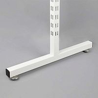 Стойка перф., опора двусторонняя приварная Высота: 1500 мм Цвет: белый