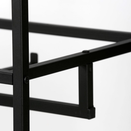 Стеллаж для магазина с белой полкой A22120-12(ч/б) фото 5