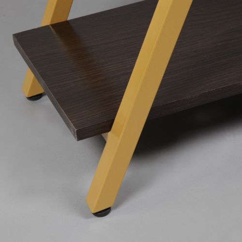 Стеллаж неразборный СТМ-67-Л(зол/венге) фото 3