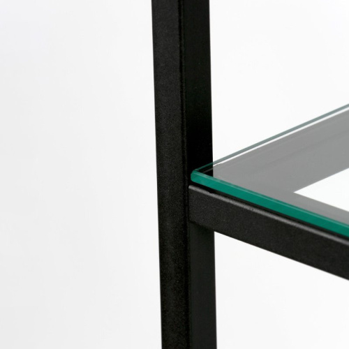 Стеллаж для магазина с полкой из стекла AC22120-02(черн) фото 4 Стеллаж для магазина с полкой из стекла AC22120-02(черн) фото 4