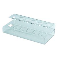 Подставка пластиковая под косметику и помады настольная, 180х50мм OL-431.1