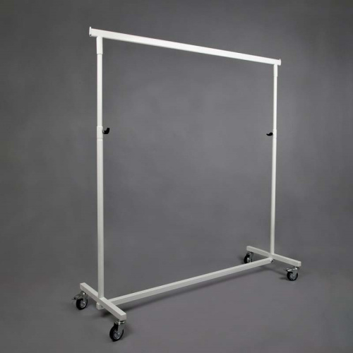 Вешало - стойка для одежды, с колесами СТ-310-Л(бел) Вешало - стойка для одежды, с колесами СТ-310-Л(бел)