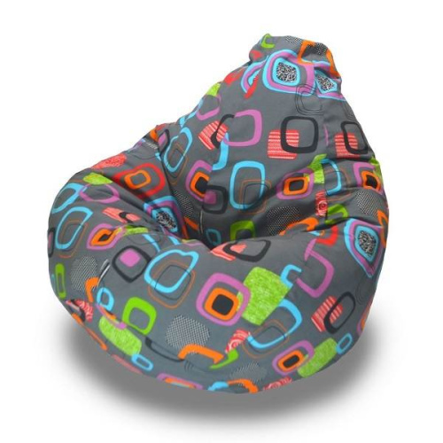 Кресло - мешок Груша жаккард Мумбо