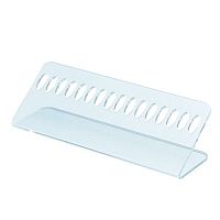 Подставка пластиковая для карандашей настольная, 200х55мм OL-405