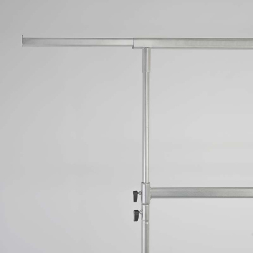 Вешало двухъярусное для одежды, регулируемое СТ-021-Л(сер) фото 3