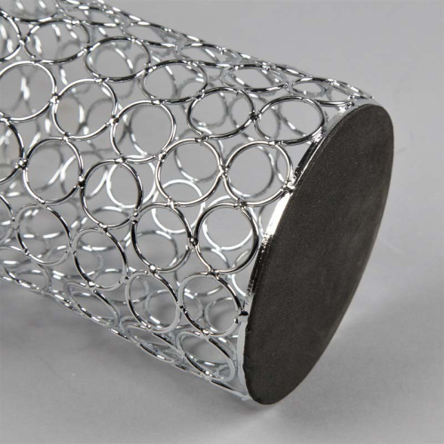 Манекен головы металлический для магазина GM-35-К(серебро) фото 4