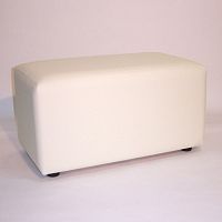 Банкетка (пуфик) для магазина, белый BN-001(бел)