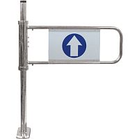 Механические ворота с функцией антипаника, левые Ширина: 800 мм Высота: 1080 мм