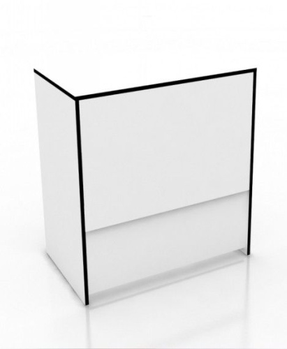 Прилавок шириной 60 см из ДСП узкий ПР-30-60(бел)