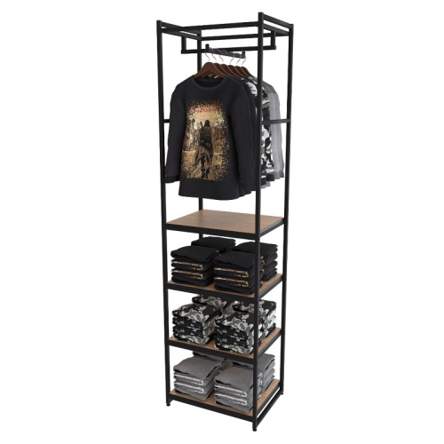 Стеллаж для магазина с полкой цвета дуб сонома A2260-18(ч/дс) Стеллаж для магазина с полкой цвета дуб сонома A2260-18(ч/дс)