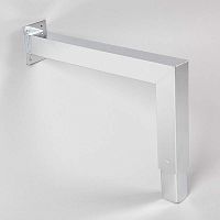 Завершающий элемент к стене для TPQ1, хром TPQ10-38