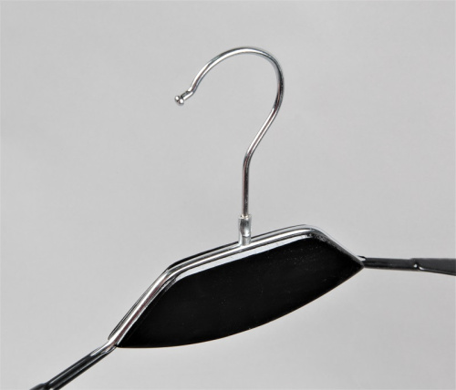 Плечики для одежды комбинированные SHL010(черн) фото 2