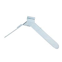 Полка из оргстекла для обуви наклонная, двойная (опора каблук) OL-512K