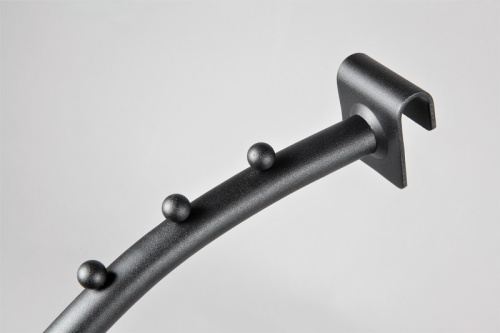 Кронштейн для овальной трубы U8502(черн) фото 2