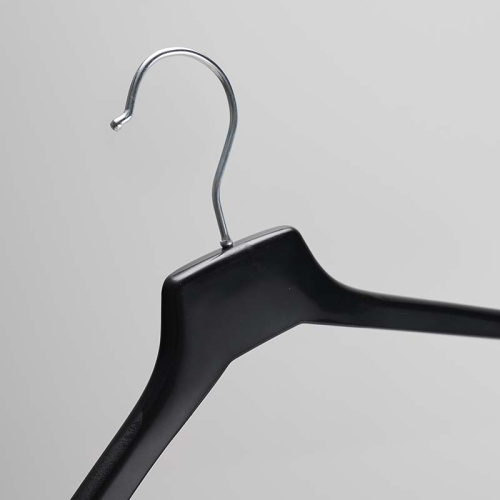 Плечики для магазина одежды пластиковые АМ062(черн) фото 2