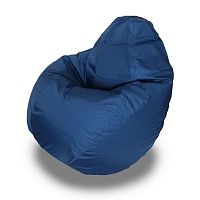 Кресло - мешок Босс оксфорд Синее