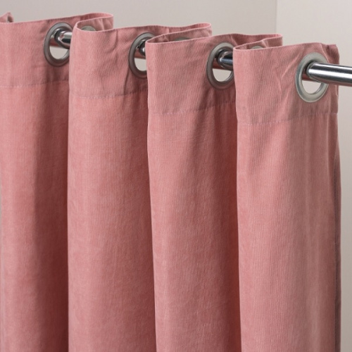 Штора для примерочной с люверсами Н-1К-роз