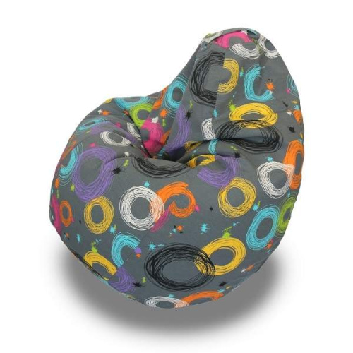 Кресло - мешок Груша жаккард Кругос