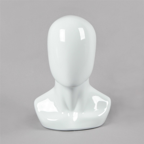 Манекен головы мужской для шапок Г-406М(бел) фото 2