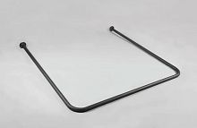 Примерочная П-образная для магазина одежды П-103-Л(черн)