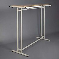 Вешало с полкой для магазина одежды СТ-136Н-Л(б/дуб)