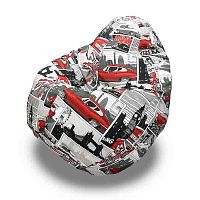 Кресло - мешок Груша жаккард Ягуар