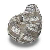 Кресло - мешок Груша жаккард Кутюр