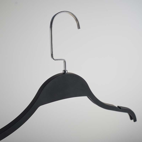 Плечики с покрытием soft-touch черные АМ903(черн) фото 2